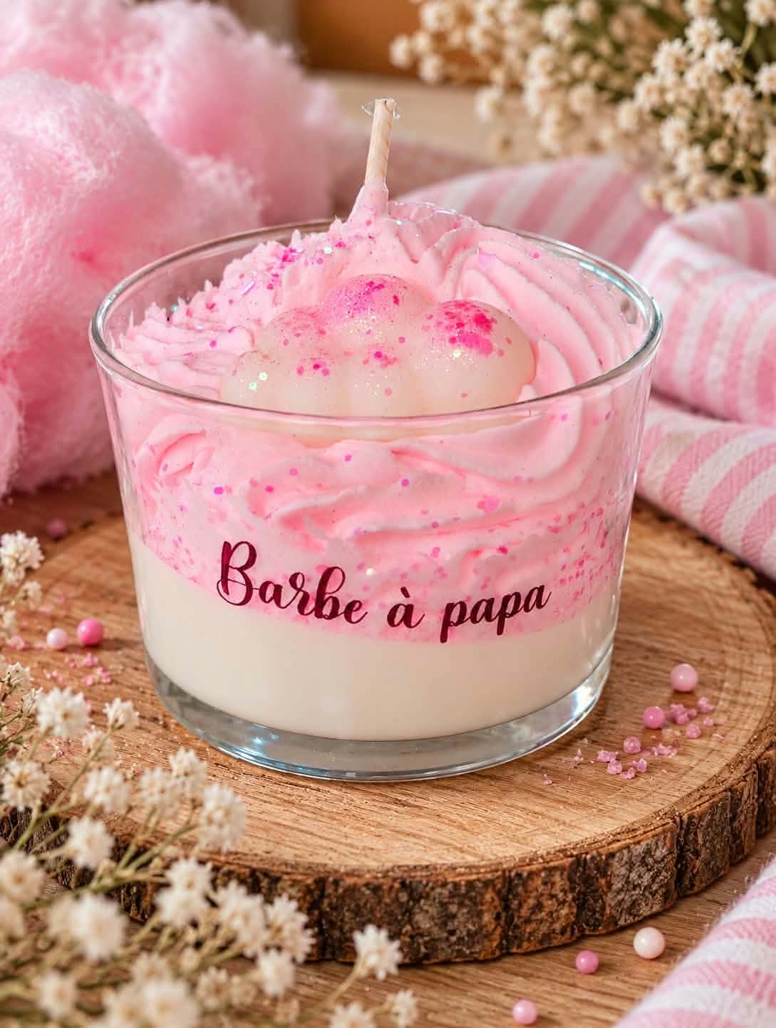 bougie barbe à papa