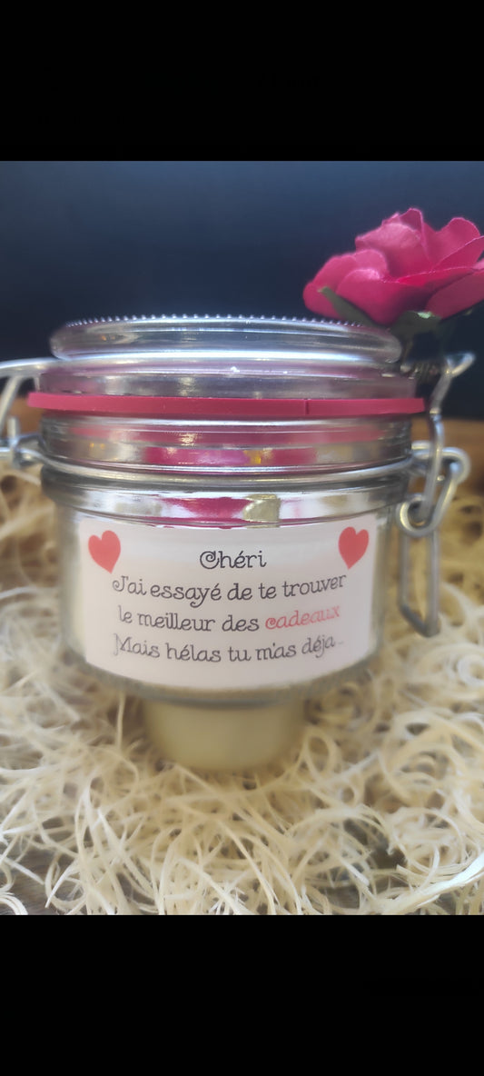 Bougie saint Valentin