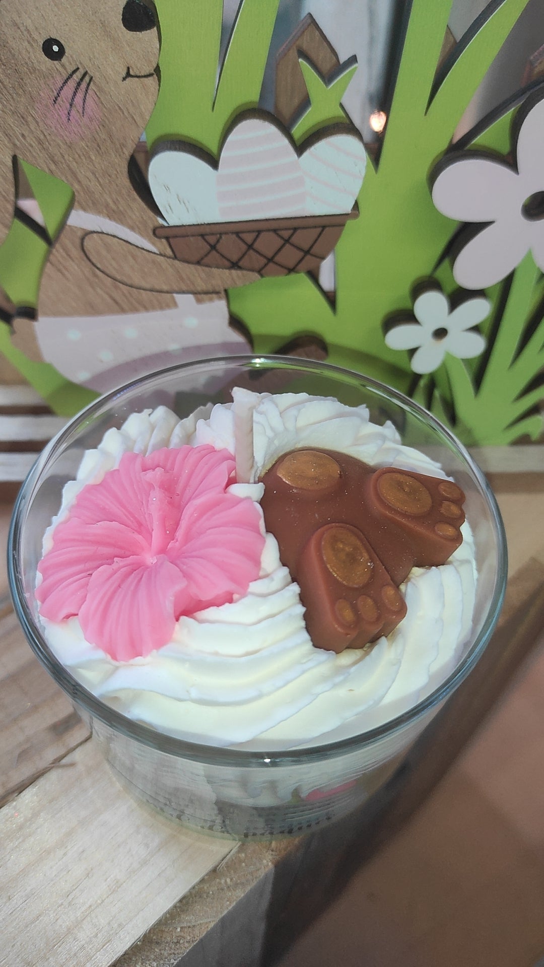 Bougie nid de pâques