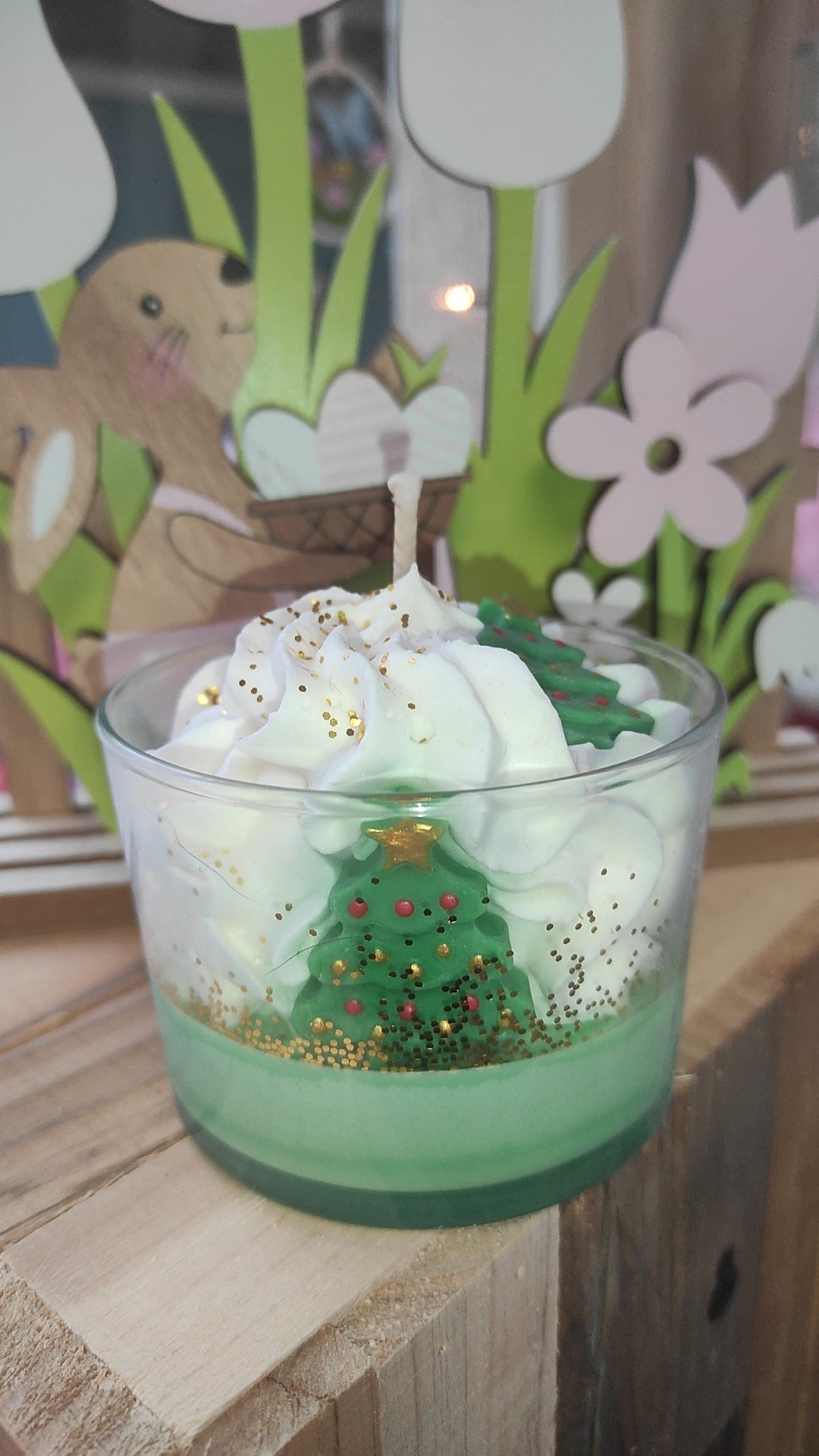 Bougie chalet en Laponie